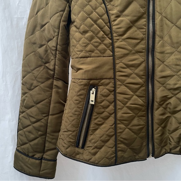 Olive Bomber Jacket - Picture 4 of 8